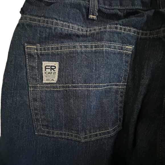 Tyndale Versa Regular Fit FR Jeans ~ style J24MT ~dark denim 38/30~ARC rating 18 - Picture 7 of 15